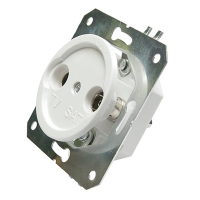 Розетка ТV для внутреннего монтажа цвет: белый